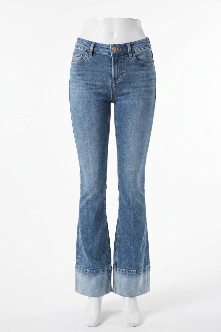 NEW DEAR JOHN DENIM jaxtyn bootcut jean in lagoon